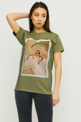 Футболка Boyfriend / air print /