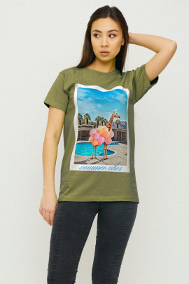 Футболка Boyfriend / air print /