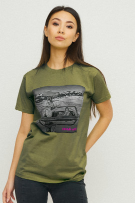 Футболка Boyfriend / air print /