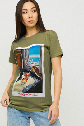 Футболка Boyfriend / air print /