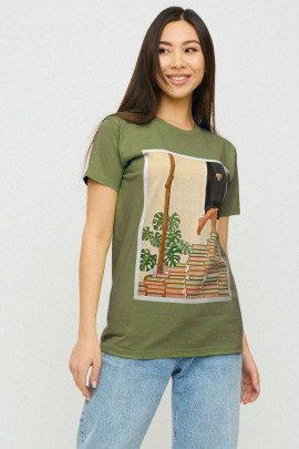 Футболка Boyfriend / air print /