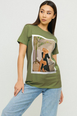 Футболка Boyfriend / air print /