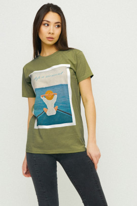 Футболка Boyfriend / air print /