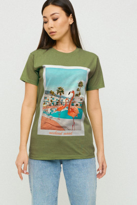 Футболка Boyfriend / air print /