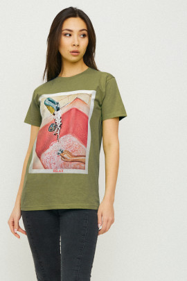 Футболка Boyfriend / air print /