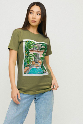 Футболка Boyfriend / air print /