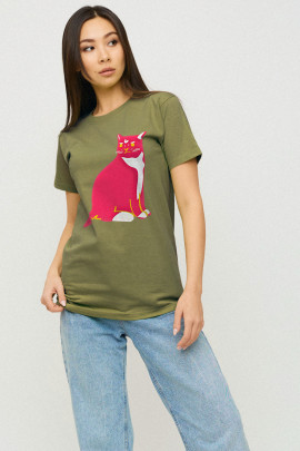 Футболка Boyfriend / air print /