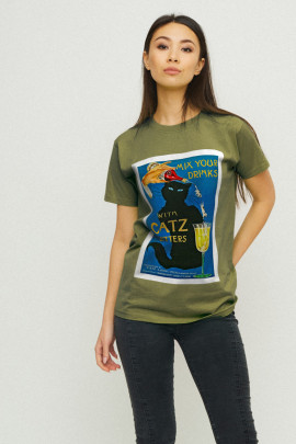 Футболка Boyfriend / air print /