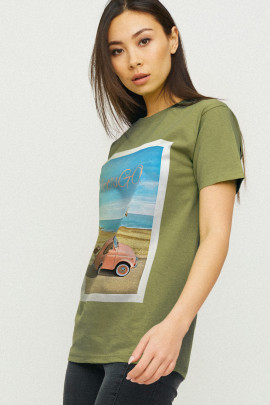 Футболка Boyfriend / air print /