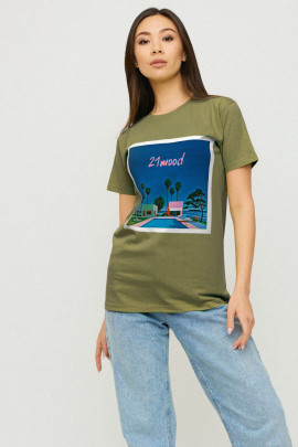 Футболка Boyfriend / air print /