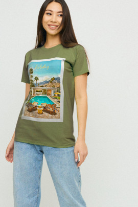 Футболка Boyfriend / air print /