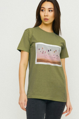 Футболка Boyfriend / air print /