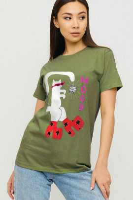 Футболка Boyfriend / air print /