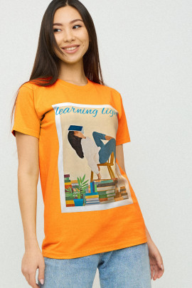 Футболка Boyfriend / air print /