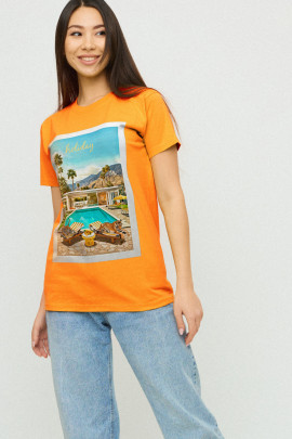 Футболка Boyfriend / air print /