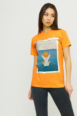 Футболка Boyfriend / air print /