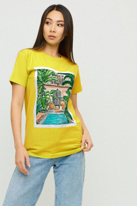 Футболка Boyfriend / air print /