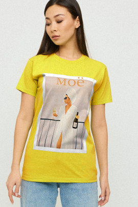 Футболка Boyfriend / air print /