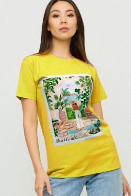 Футболка Boyfriend / air print /