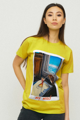 Футболка Boyfriend / air print /