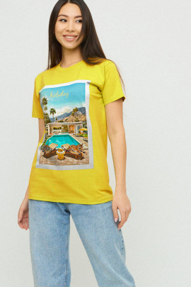 Футболка Boyfriend / air print /