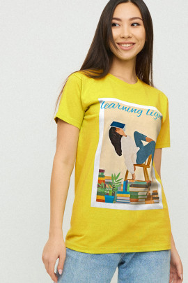 Футболка Boyfriend / air print /