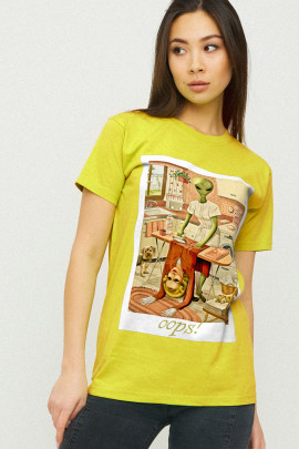 Футболка Boyfriend / air print /