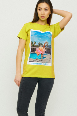 Футболка Boyfriend / air print /