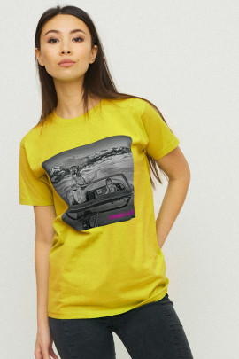 Футболка Boyfriend / air print /