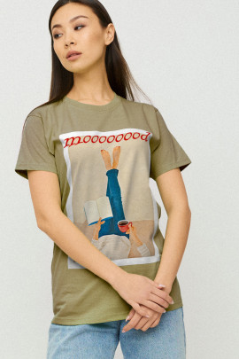 Футболка Boyfriend / air print /