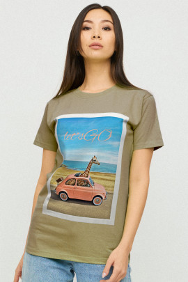 Футболка Boyfriend / air print /