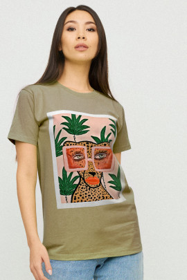 Футболка Boyfriend / air print /