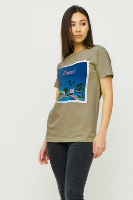 Футболка Boyfriend / air print /