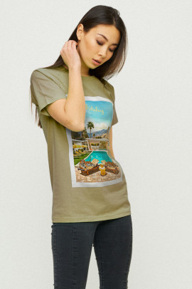 Футболка Boyfriend / air print /