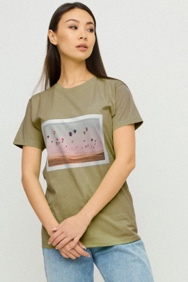 Футболка Boyfriend / air print /