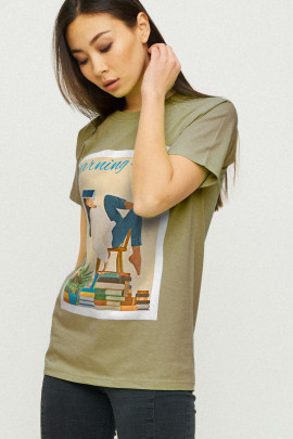 Футболка Boyfriend / air print /