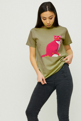 Футболка Boyfriend / air print /