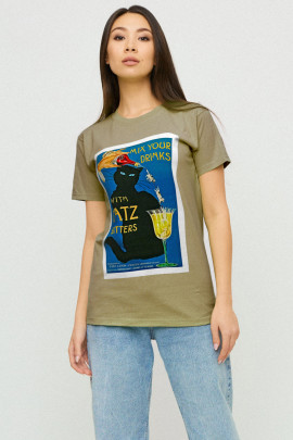 Футболка Boyfriend / air print /