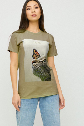 Футболка Boyfriend / air print /