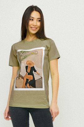 Футболка Boyfriend / air print /