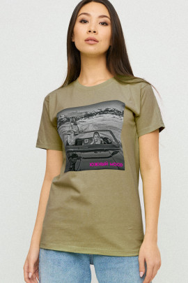 Футболка Boyfriend / air print /