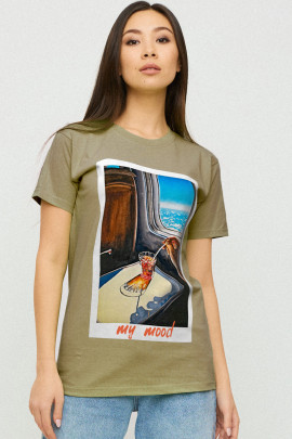 Футболка Boyfriend / air print /