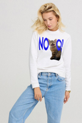 Свитшот женский basic  /no flis/ 