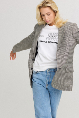 Свитшот женский basic  /no flis/ 