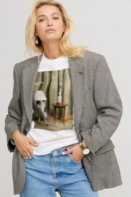 Свитшот женский basic  /no flis/ 