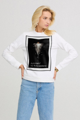 Світшот жіночий basic  /no flis/ 