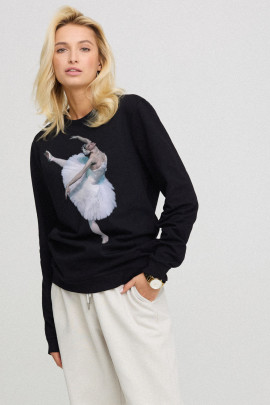 Світшот жіночий oversize  /no flis/ 