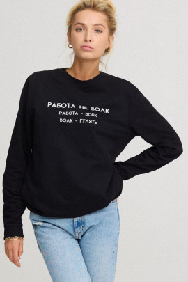 Світшот жіночий oversize  /no flis/ 