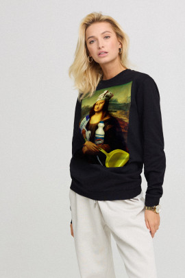 Світшот жіночий oversize  /no flis/ 