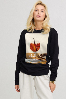 Світшот жіночий oversize  /no flis/ 